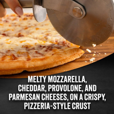 Red Baron Crunch Time Four Cheese Frozen Microwave Pizza 14.91 Oz - 14.91 OZ - Image 2