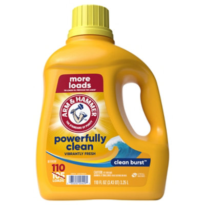 Arm & Hammer He Liquid Detergent, Clean Burst - 110 Fl. Oz. - 110 FZ - Image 1