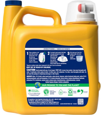Arm & Hammer He Liquid Detergent Plus Oxi Clean Stain Fighters, Fresh Scent - 130 Fl. Oz. - 130 FZ - Image 4