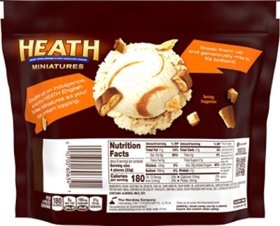 Heath Miniatures Chocolatey English Toffee Candy Share Pack - 9.1 Oz - Image 7