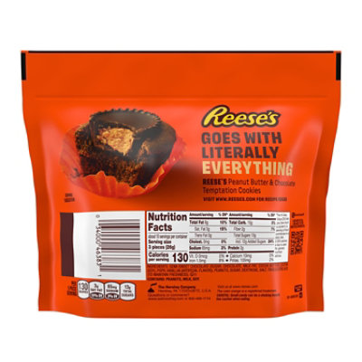 Reeses Dark Chocolate & Peanut Butter Miniature Cups Share Pack Stand Up Bag - 9.3 OZ - Image 2