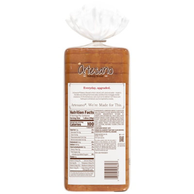 Artesano Golden Wheat Bakery Bread - 20 OZ - Image 5
