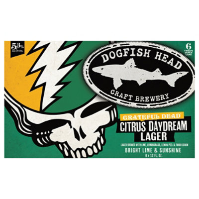 Dogfish Head Citrus Daydream In Cans - 6-12 FZ - Image 2