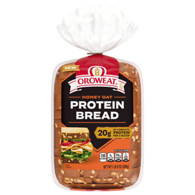 Oroweat Honey Oat Protein Bread - 24 OZ - Image 1