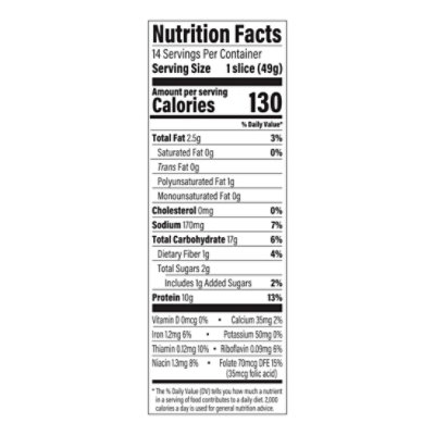 Oroweat Honey Oat Protein Bread - 24 OZ - Image 3