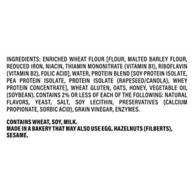 Oroweat Honey Oat Protein Bread - 24 OZ - Image 2
