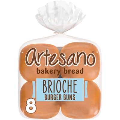 Artesano Brioche Buns - 16 OZ - Image 1