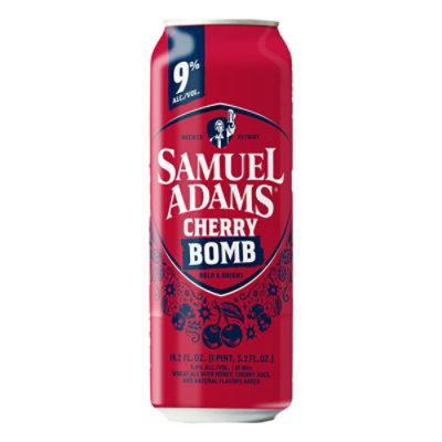 Samuel Adams Cherry Bomb Can - 19.2 FZ - Image 3