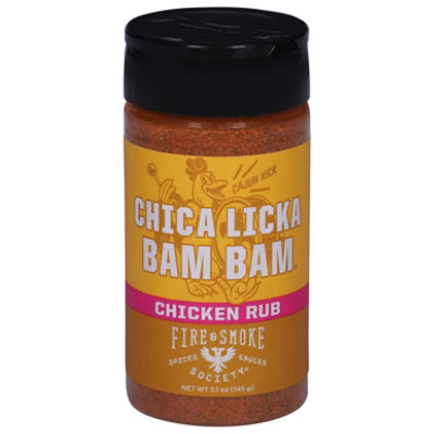 Fire And Smoke Rub Chica Licka Bam Bam - 5.1 OZ - Image 2