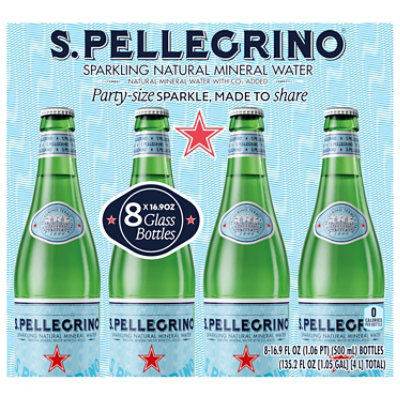 S Pellegrino Sparkling Water 8-16.9fz - 8-16.9 FZ - Image 2