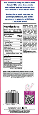 Franz Mini Chocolate Frosted Donuts - 12.75OZ - Image 2