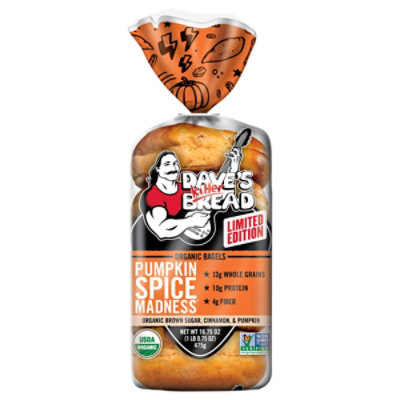 Daves Killer Bread Pumpkin Spice Bagels - 16.75OZ - Image 3