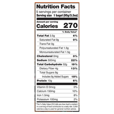 Daves Killer Bread Pumpkin Spice Bagels - 16.75OZ - Image 4