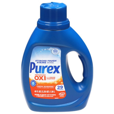 Purex Liquid Detergent 4-in-1 Advanced Oxi With Odor Fighter - 40 Fl. Oz. - 40 FZ - Image 1