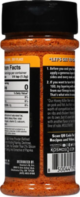 Kosmos Q Dry Rub Killer Bee Honey - 6.75 OZ - Image 5