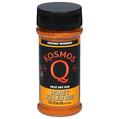 Kosmos Q Dry Rub Killer Bee Honey - 6.75 OZ - Image 1