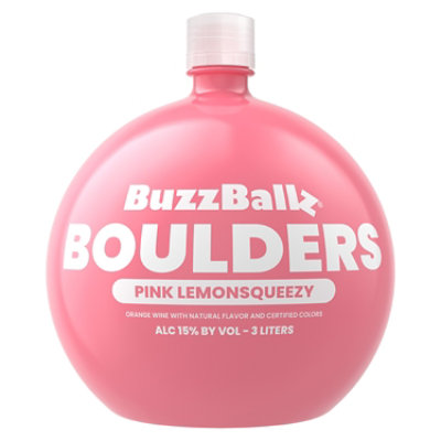 Buzzballz Boulders Pink Lemon Squeezy Wine - 3 LT - Image 1