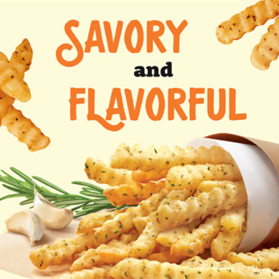 Mccain Garlic & Herb Crinkle Cut French Fries - 26 OZ - Image 2