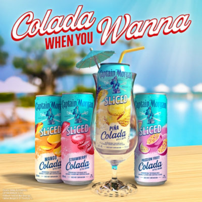 Captain Morgan Sliced Coladas Variety In Cans - 12-12 FZ - Image 4