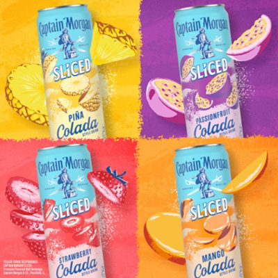 Captain Morgan Sliced Coladas Variety In Cans - 12-12 FZ - Image 5