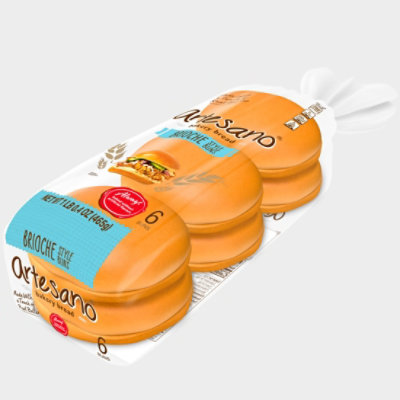 Artesano Brioche Buns - 16.4 OZ - Image 4