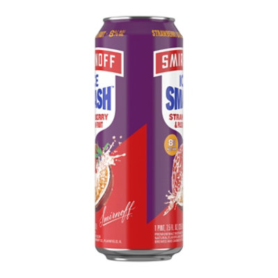 Smirnoff Ice Smash Strwberry Pasionfruit - 23.5 FZ - Image 4