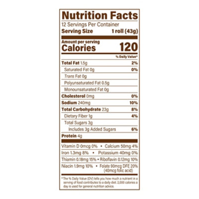 Artesano White Bakery Rolls - 18 OZ - Image 3