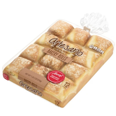 Artesano White Bakery Rolls - 18 OZ - Image 4