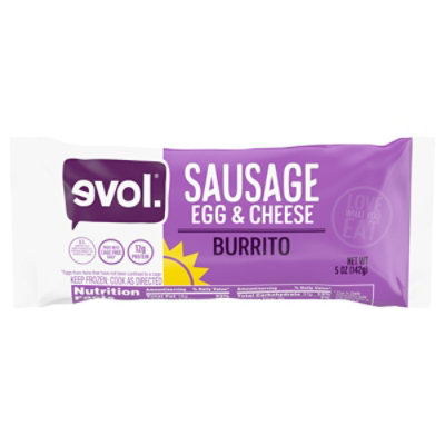 Evol Burrito Sausage Egg Cheese - 5 OZ - Image 1