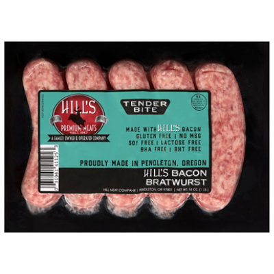 Hill's Bacon Bratwurst - 16 OZ