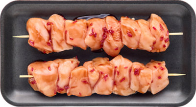 Red Wine & Shallots Chicken Skewers - LB - Image 1