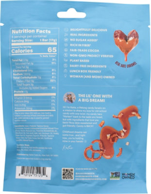 Harken The Lil Crunchy Ones Snack Size Candy Bars 3oz Bag - 3 OZ - Image 5