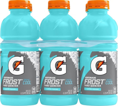 Gatorade Frost Thirst Quencher Glacier Freeze 20 Fl Oz X 6 - 120 FZ - Image 2