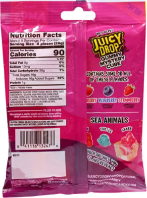 Juicy Drop Gummy Mystery Cube 5oz Peg Bag- Wild Berry - 5 OZ - Image 5