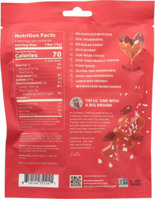 Harken The Lil Coconut Ones Snack Size Candy Bars 3oz Bag - 3 OZ - Image 5