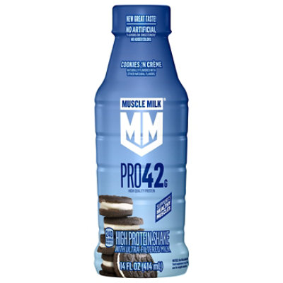 Muscle Milk Pro Cookies N Creme 14fz - 14 FZ - Image 2