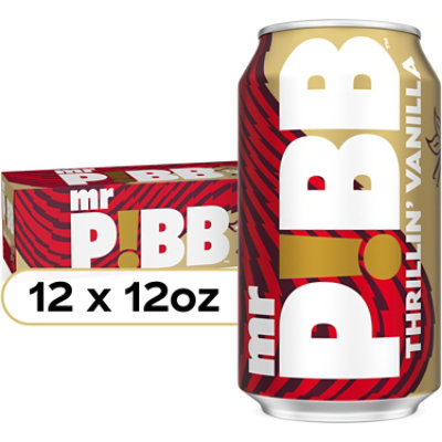 Mr Pibb Thrillin Vanilla 12-12fz - 12-12 FZ - Image 1