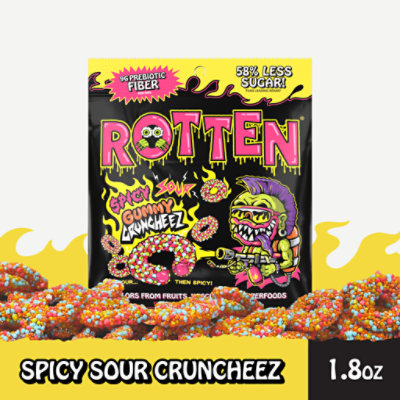 Rotten Gummy Crunch Spicy Sour - 1.8 OZ - Image 2