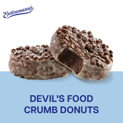 Entenmanns Classic Devils Food Crumb Donuts - 15 OZ - Image 3