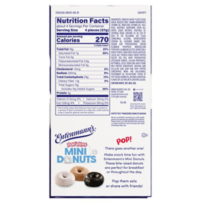 Entenmanns Popettes Powdred Donuts - 9 OZ - Image 5
