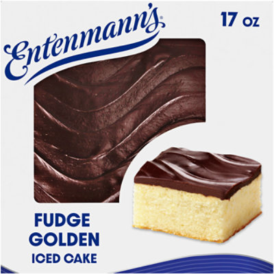 Entenmanns Fudge Iced Golden Cake - 17 OZ - Image 1