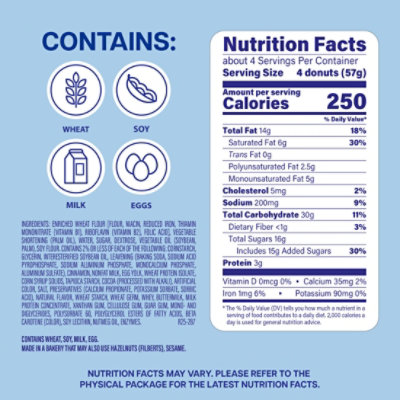 Entenmanns Popettes Cinnamon Mini Donuts - 9 OZ - Image 2