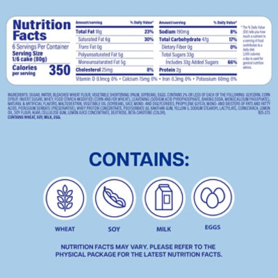 Entenmanns Iced Lemon Cakes - 17 OZ - Image 2