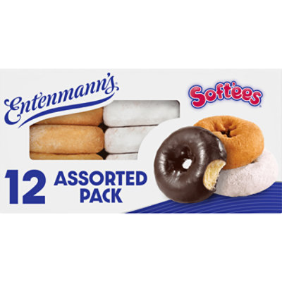 Entenmanns Softees Assorted Donuts - 18.5 OZ - Image 1