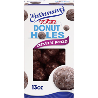Entenmanns Popems Devils Food Glazed Donut Holes - 13 OZ - Image 1