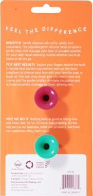 Cleanlogic Silicone Facial Scrubber - EA - Image 3