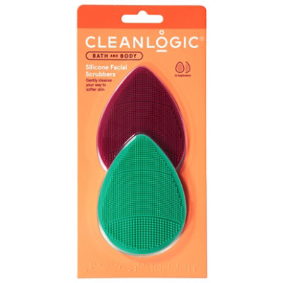 Cleanlogic Silicone Facial Scrubber - EA - Image 1