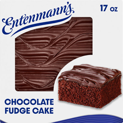 Entenmanns Chocolate Iced Fudge Cake - 17 OZ - Image 1
