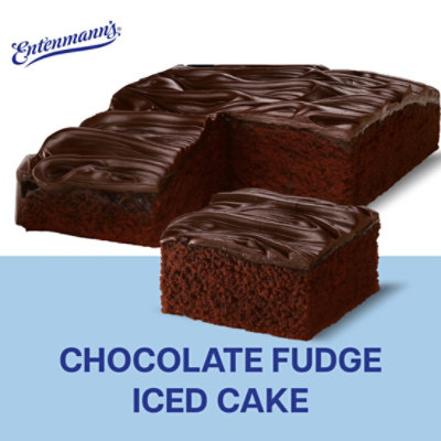 Entenmanns Chocolate Iced Fudge Cake - 17 OZ - Image 3