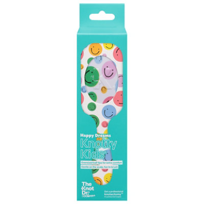 Conair Brush Knotty Kids Smiley Face Detangler - EA - Image 1